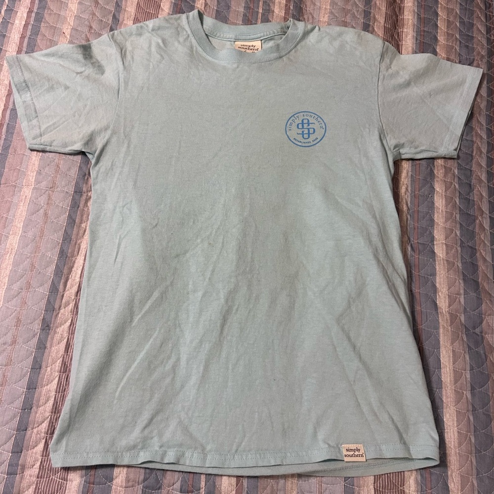 Simply Southern Blue Short Sleeve Tee